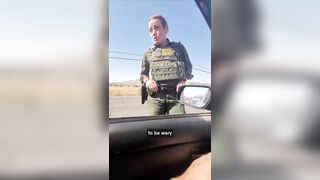 In Southern California, a driver REFUSED to consent to a warrantless vehicle search..