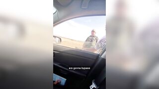 In Southern California, a driver REFUSED to consent to a warrantless vehicle search..