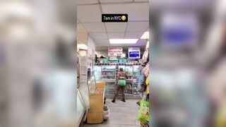 Next time she must break the door and take beverages