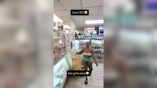 Next time she must break the door and take beverages