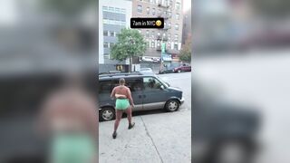 Next time she must break the door and take beverages