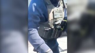ICE agents smashed a car window to arrest an illegal Guatemalan man