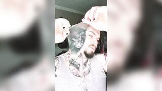 Face tattoo reveal