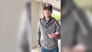 Man Tweaking Out at Corner Store Gets Face and Glasses Punched In