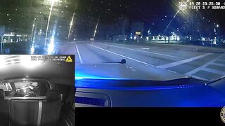 Driver slams into patrol car, narrowly misses 2 deputies blocking roadway