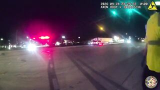 Driver slams into patrol car, narrowly misses 2 deputies blocking roadway