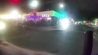 Arizona State cheerleader being shoved to ground, pummeled by cops as she tries to stop arrest (FULL)