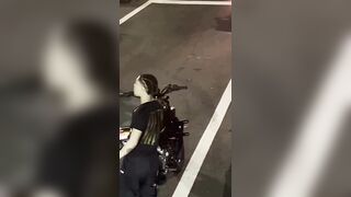 Can you Imagine this happening while you had your child in the backseat?