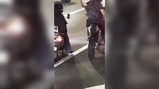 Can you Imagine this happening while you had your child in the backseat?