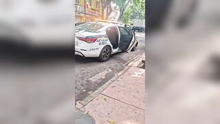 Police Officer Bitten During Arrest Of Trans Prostitutes In Mexico City