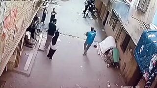 Man’s miraculous catch saves child after balcony fall in Egypt
