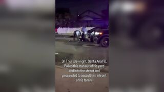 Every civil rights lawyer's dream: Man Punched By Santa Ana Officers