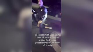 Every civil rights lawyer's dream: Man Punched By Santa Ana Officers