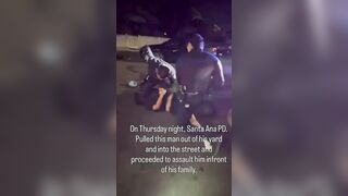 Every civil rights lawyer's dream: Man Punched By Santa Ana Officers