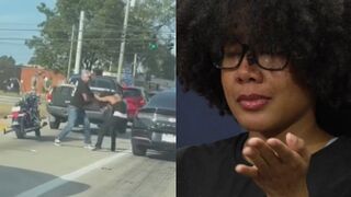 Black Kentucky Mom Says Biker Dragged Her from Car and Beat Her with a belt