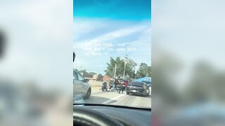 Black Kentucky Mom Says Biker Dragged Her from Car and Beat Her with a belt