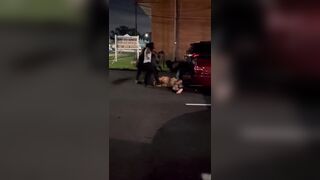 A mob of 4 Black males BRUTALLY BEAT a White man who told them to “calm down”