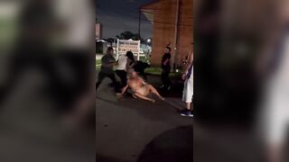 A mob of 4 Black males BRUTALLY BEAT a White man who told them to “calm down”