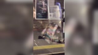 A doctor was on his way to the hospital to save lives and was struck by racist police