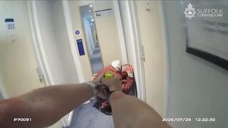 Man who attacked two female police officers is jailed