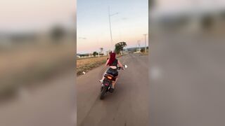 I have no sympathy for punks pulling wheelies—I love seeing them get wrecked
