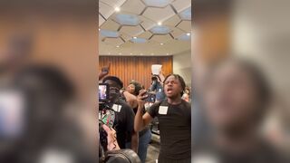 Violence breaks out at Memphis City Hall during a council meeting over data centers