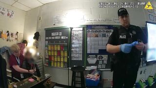 Unsealed video shows 6-year-old cursing at officers after shooting Richneck teacher