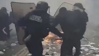 PARIS LOOKS LIKE A WAR ZONE, AND THE FRENCH GOVERNMENT IS STILL ACTING LIKE THIS WILL