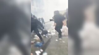 PARIS LOOKS LIKE A WAR ZONE, AND THE FRENCH GOVERNMENT IS STILL ACTING LIKE THIS WILL