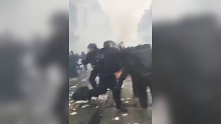 PARIS LOOKS LIKE A WAR ZONE, AND THE FRENCH GOVERNMENT IS STILL ACTING LIKE THIS WILL