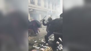 PARIS LOOKS LIKE A WAR ZONE, AND THE FRENCH GOVERNMENT IS STILL ACTING LIKE THIS WILL