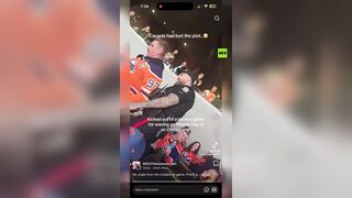 Fans KICKED out of Oilers game in Canada for WAVING THE ALBERTA FLAG