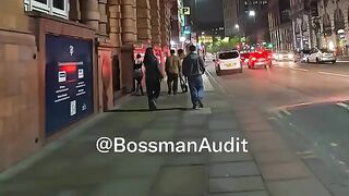 Two Indian Males sexually harassing two young drunk english girls