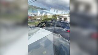 Woman calls man the N word after traffic dispute then calls cops and tells them she is afraid
