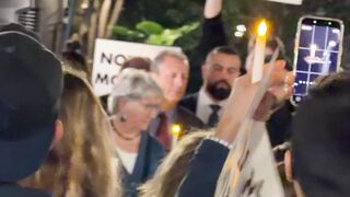 NYC Mayor Zohran Mamdani gets called a “traitor” by anti-Israel activists as he attends vigil for October 7th victims