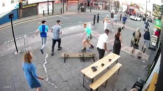 Notorious underworld villain and sons accused of violent clash outside pub amid feud with another family