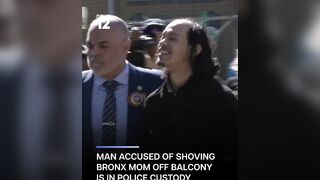 psycho arrested for throwing ex-friend and her infant from 15th-floor Bronx balcony