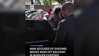 psycho arrested for throwing ex-friend and her infant from 15th-floor Bronx balcony