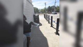White gas station owner has had enough of them and their antics
