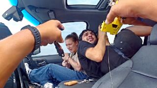 Ohio Officer Deploys Taser After Suspect Rams Cruisers With Stolen SUV