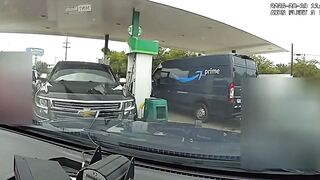 Ohio Officer Deploys Taser After Suspect Rams Cruisers With Stolen SUV