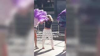 Phony Vegas showgirls allegedly attack tourists over $20 tip in wild Strip brawl