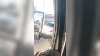 Some People Need Their License Revoked. Woman Stops In The Middle Of Miami Traffic
