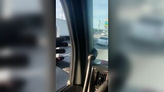 Some People Need Their License Revoked. Woman Stops In The Middle Of Miami Traffic