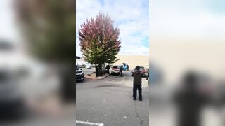 ICE officers under attack by Antifa/agitators in Salem, Oregon