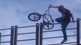 That's why you always need to wear a helmet