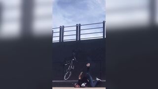 That's why you always need to wear a helmet