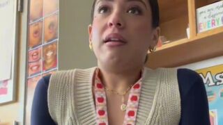American teacher breaks down into tears because teaching American elementary school students has become so hard