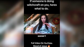 If someone is doing witchcraft on you, here is what to do