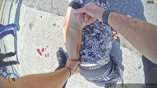 Knife wielding man walking towards an officer fatally shot at St. Charles Hospital